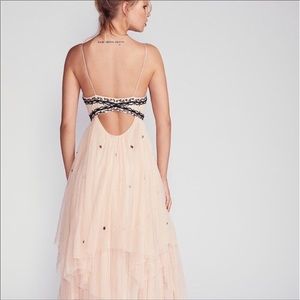 NWOT Free People Beaded Wildflower Dress